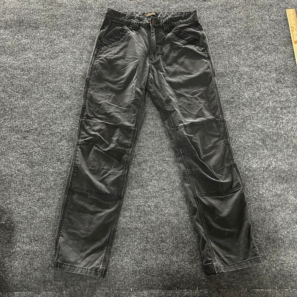 Ridgecut Pants Mens Size 32x34 Gray Ripstop Toughwear Work Utility